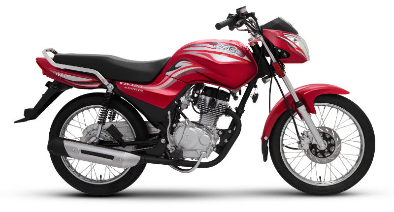 YD-125 Sports red